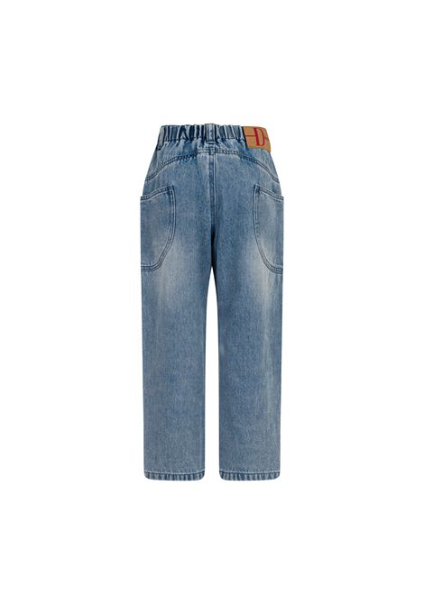 Jeans con vita elasticizzata DOUUOD JUNIOR | DZ6P51 Z0746643